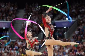 (PARIS2024) FRANCE-PARIS-OLY-RHYTHMIC GYMNASTICS