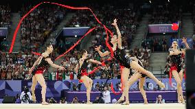 (PARIS2024) FRANCE-PARIS-OLY-RHYTHMIC GYMNASTICS