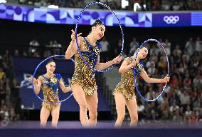 (PARIS2024) FRANCE-PARIS-OLY-RHYTHMIC GYMNASTICS