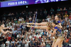 (PARIS2024) FRANCE-PARIS-OLY-RHYTHMIC GYMNASTICS