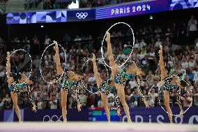 (PARIS2024) FRANCE-PARIS-OLY-RHYTHMIC GYMNASTICS