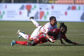 Italian football Coppa Italia match - US Cremonese vs SS Bari