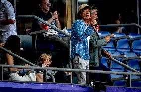 Paris 2024 - Mick Jagger And Family At Athletics Events