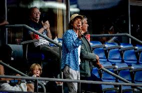 Paris 2024 - Mick Jagger And Family At Athletics Events