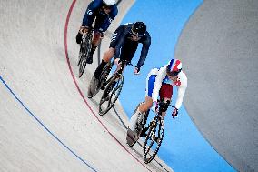 Paris 2024 - Track Cycling - Mathilde Gros Competing