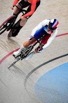 Paris 2024 - Track Cycling - Mathilde Gros Competing