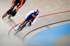 Paris 2024 - Track Cycling - Mathilde Gros Competing