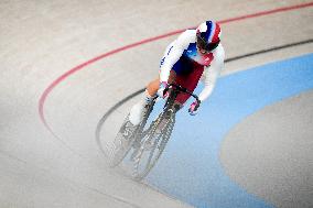 Paris 2024 - Track Cycling - Mathilde Gros Competing