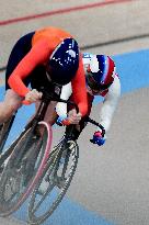 Paris 2024 - Track Cycling - Mathilde Gros Competing