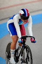 Paris 2024 - Track Cycling - Mathilde Gros Competing