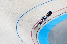 Paris 2024 - Track Cycling - Mathilde Gros Competing