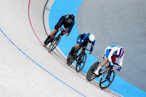 Paris 2024 - Track Cycling - Mathilde Gros Competing