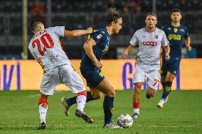 Italian football Coppa Italia match - Empoli FC vs US Catanzaro