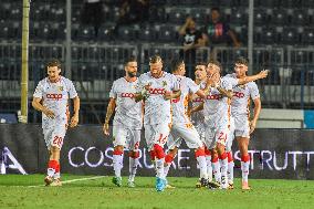 Italian football Coppa Italia match - Empoli FC vs US Catanzaro