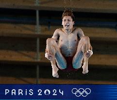 Paris 2024 - Men's Diving 10m Illustrations