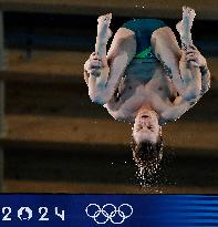 Paris 2024 - Men's Diving 10m Illustrations