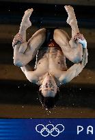 Paris 2024 - Men's Diving 10m Illustrations