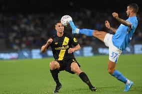 Italian football Coppa Italia match - SSC Napoli vs Modena FC