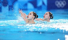 (PARIS2024) FRANCE-SAINT-DENIS-OLY-ARTISTIC SWIMMING