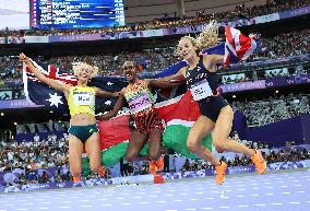 (PARIS2024) FRANCE-PARIS-OLY-ATHLETICS-1500M-WOMEN