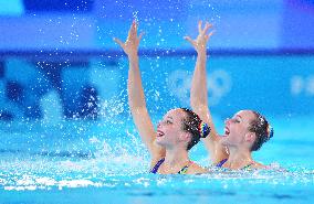 (PARIS2024) FRANCE-SAINT-DENIS-OLY-ARTISTIC SWIMMING