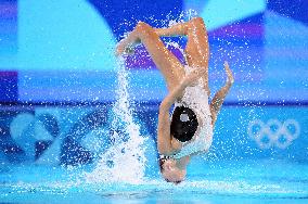 (PARIS2024) FRANCE-SAINT-DENIS-OLY-ARTISTIC SWIMMING