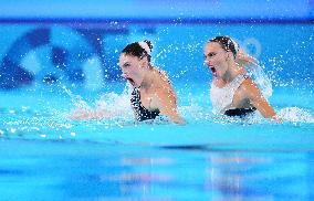 (PARIS2024) FRANCE-SAINT-DENIS-OLY-ARTISTIC SWIMMING