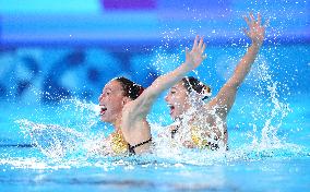 (PARIS2024) FRANCE-SAINT-DENIS-OLY-ARTISTIC SWIMMING