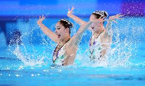 (PARIS2024) FRANCE-SAINT-DENIS-OLY-ARTISTIC SWIMMING