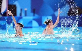 (PARIS2024) FRANCE-SAINT-DENIS-OLY-ARTISTIC SWIMMING