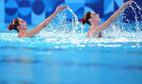 (PARIS2024) FRANCE-SAINT-DENIS-OLY-ARTISTIC SWIMMING