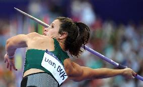 (PARIS2024) FRANCE-PARIS-OLY-ATHLETICS-JAVELIN THROW-WOMEN