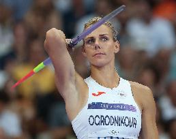 (PARIS2024) FRANCE-PARIS-OLY-ATHLETICS-JAVELIN THROW-WOMEN