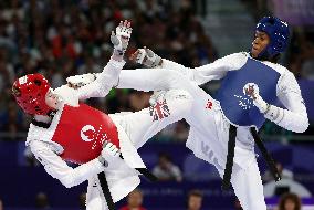 (PARIS2024) FRANCE-PARIS-OLY-TAEKWONDO