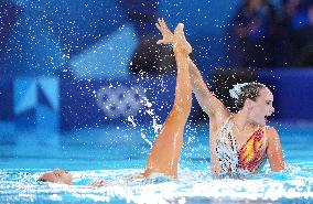 (PARIS2024) FRANCE-SAINT-DENIS-OLY-ARTISTIC SWIMMING