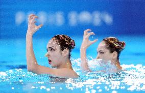 (PARIS2024) FRANCE-SAINT-DENIS-OLY-ARTISTIC SWIMMING