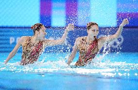 (PARIS2024) FRANCE-SAINT-DENIS-OLY-ARTISTIC SWIMMING