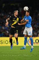 Italian football Coppa Italia match - SSC Napoli vs Modena FC