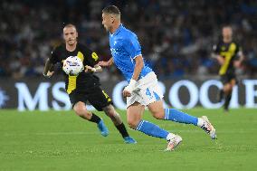 Italian football Coppa Italia match - SSC Napoli vs Modena FC