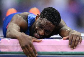 (PARIS2024) FRANCE-PARIS-OLY-ATHLETICS-HIGH JUMP-MEN