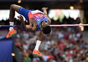 (PARIS2024) FRANCE-PARIS-OLY-ATHLETICS-HIGH JUMP-MEN