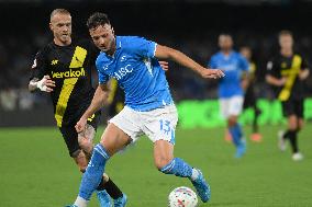 Italian football Coppa Italia match - SSC Napoli vs Modena FC