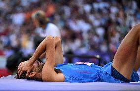 (PARIS2024) FRANCE-PARIS-OLY-ATHLETICS-HIGH JUMP-MEN