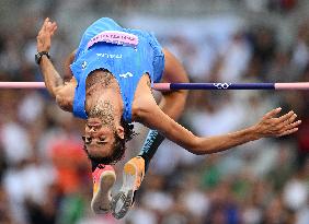 (PARIS2024) FRANCE-PARIS-OLY-ATHLETICS-HIGH JUMP-MEN