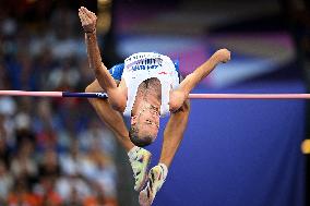 (PARIS2024) FRANCE-PARIS-OLY-ATHLETICS-HIGH JUMP-MEN