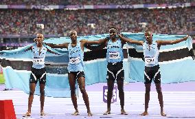 (PARIS2024) FRANCE-PARIS-OLY-ATHLETICS-4X400M RELAY-MEN