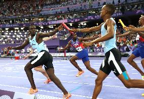 (PARIS2024) FRANCE-PARIS-OLY-ATHLETICS-4X400M RELAY-MEN