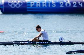 (PARIS2024) FRANCE-VAIRES-SUR-MARNE-OLY-CANOE SPRINT