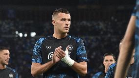 Italian football Coppa Italia match - SSC Napoli vs Modena FC