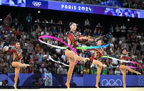 (PARIS2024) FRANCE-PARIS-OLY-RHYTHMIC GYMNASTICS